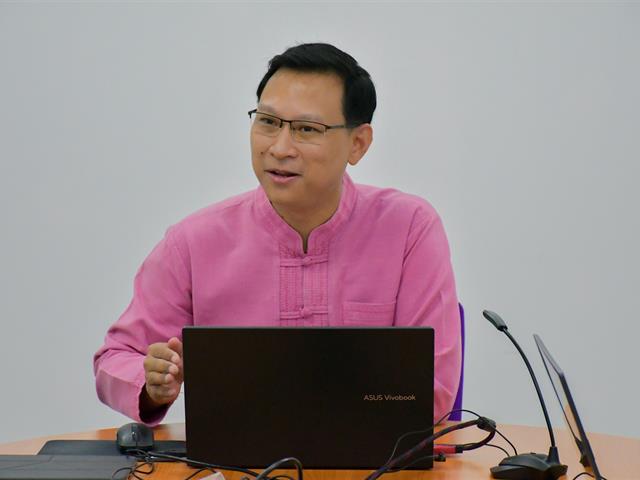วิทยาลัยการศึกษา ดำเนินโครงการอบรมเชิงปฏิบัติการเขียนข้อเสนอโครงการเพื่อขอทุนวิจัยเชิงพื้นที่  และการส่งเสริมการวิจัยและนวัตกรรมการศึกษาเชิงพื้นที่เพื่อการพัฒนาที่ยั่งยืน