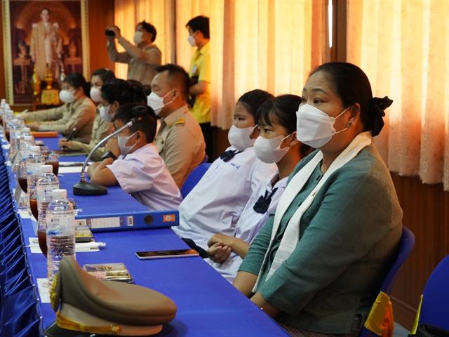 ต้อนรับ นายจิรายุ อิศรางกูร ณ อยุธยา องคมนตรี 
