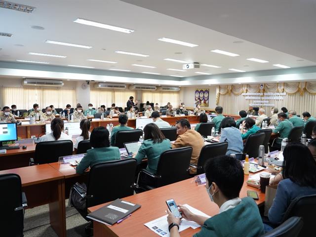 ต้อนรับ นายจิรายุ อิศรางกูร ณ อยุธยา องคมนตรี 