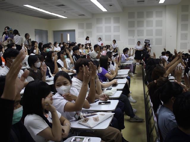 หน่วยกิจการนิสิตและสโมสรนิสิตคณะสาธารณสุขศาสตร์ จัดกิจกรรม การเตรียมความพร้อมด้านวิชาการและทักษะการใช้ชีวิตในมหาวิทยาลัยพะเยา