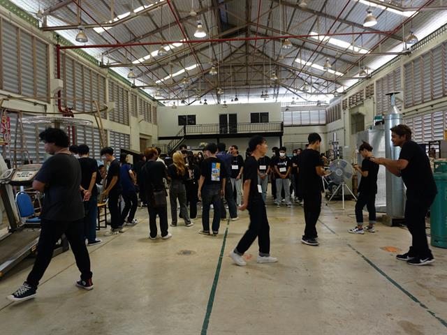 คณะวิศวฯ จัดกิจกรรม “Warm Up” ส่งเสริมอัตลักษณ์นิสิตใหม่