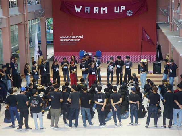 คณะวิศวฯ จัดกิจกรรม “Warm Up” ส่งเสริมอัตลักษณ์นิสิตใหม่