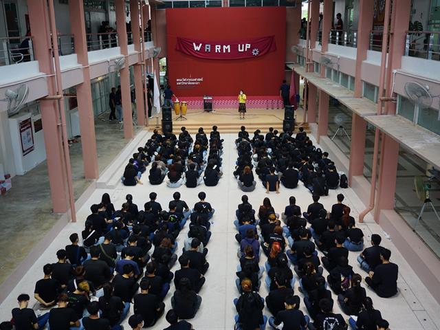 คณะวิศวฯ จัดกิจกรรม “Warm Up” ส่งเสริมอัตลักษณ์นิสิตใหม่
