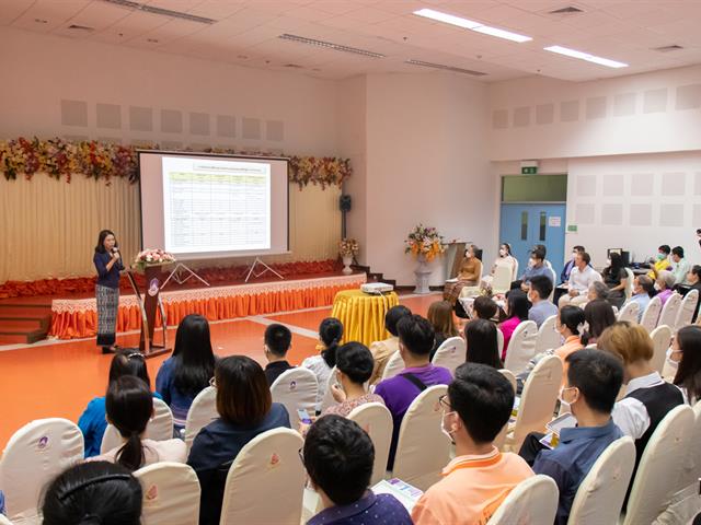 คณะศิลปศาสตร์จัดประชุมบุคลากรประจำภาคการศึกษา 2566