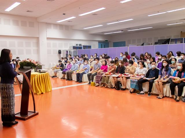 คณะศิลปศาสตร์จัดประชุมบุคลากรประจำภาคการศึกษา 2566