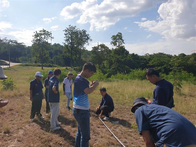 สาขาวิศวกรรมโยธา มพ. จัด Survey Camp ให้กับนิสิตชั้นปีที่ 2 เพื่อเสริมสร้างทักษะด้านวิชาชีพตามเกณฑ์สภาวิศวกร
