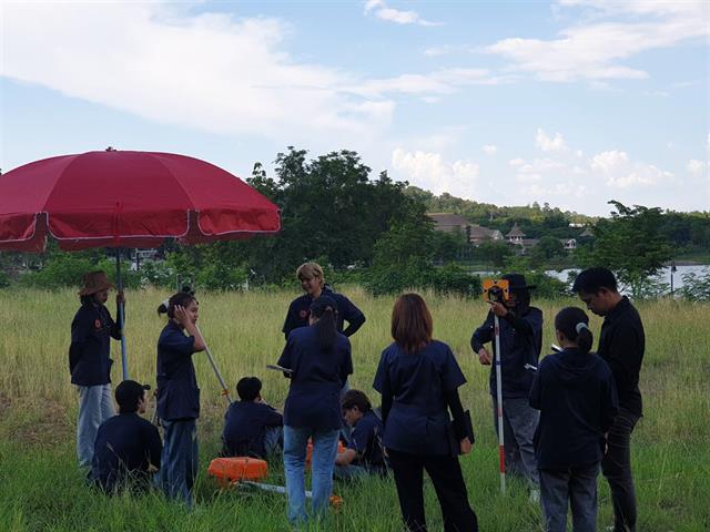 สาขาวิศวกรรมโยธา มพ. จัด Survey Camp ให้กับนิสิตชั้นปีที่ 2 เพื่อเสริมสร้างทักษะด้านวิชาชีพตามเกณฑ์สภาวิศวกร