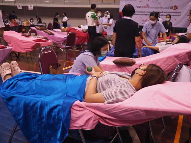 สาขาวิชาเทคนิคการแพทย์ คณะสหเวชศาสตร์ เข้าร่วมกิจกรรมรับบริจาคโลหิต “กยศ.รวมใจปันโลหิต ต่อชีวิตเพื่อนมนุษย์ ปีที่ 10”