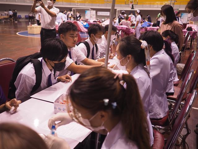สาขาวิชาเทคนิคการแพทย์ คณะสหเวชศาสตร์ เข้าร่วมกิจกรรมรับบริจาคโลหิต “กยศ.รวมใจปันโลหิต ต่อชีวิตเพื่อนมนุษย์ ปีที่ 10”