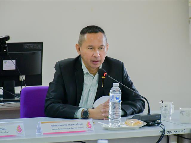 วิทยาลัยการศึกษา ต้อนรับคณะศึกษาดูงาน การจัดการศึกษาหลักสูตรควบระดับปริญญาตรี 2 ปริญญา จากมหาวิทยาลัยราชภัฏนครราชสีมา