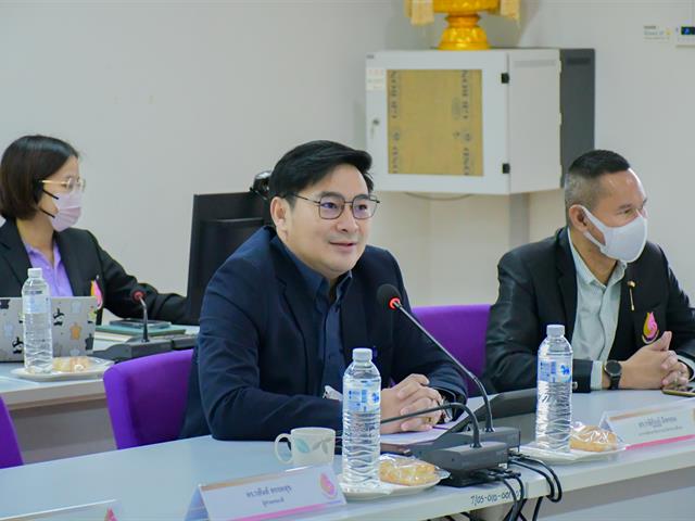 วิทยาลัยการศึกษา ต้อนรับคณะศึกษาดูงาน การจัดการศึกษาหลักสูตรควบระดับปริญญาตรี 2 ปริญญา จากมหาวิทยาลัยราชภัฏนครราชสีมา