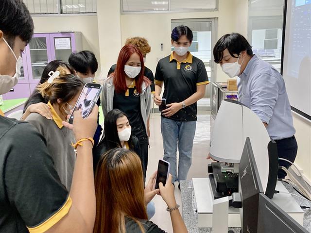 บุคลากรและนิสิตคณะวิศวกรรมศาสตร์เข้าร่วมอบรมเทคโนโลยีกล้องจุลทรรศน์แรง โดยบริษัท ภูดิศณ์เทค จำกัด
