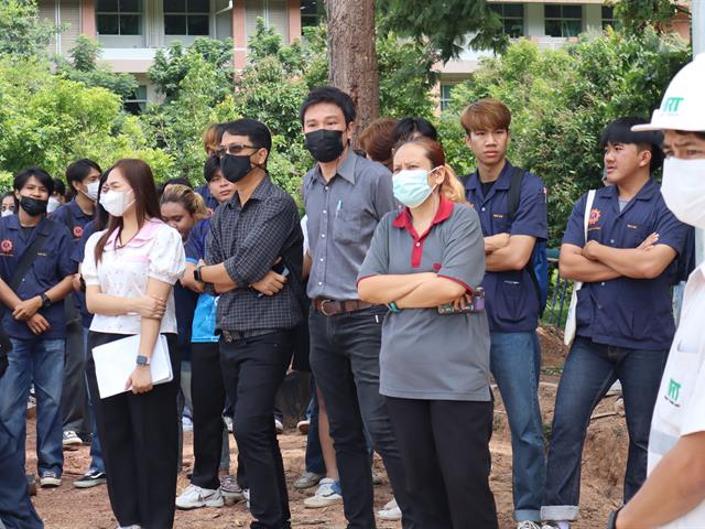 วิศวกรรมโยธา ม.พะเยาร่วมกับทีมวิศวกร ไร้ท์ทันเน็ลลิ่ง จัดอบรมเทคนิคการพ่นคอนกรีตผนังอุโมงค์ให้แก่นิสิต