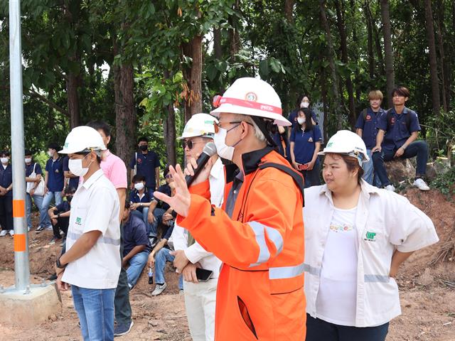 วิศวกรรมโยธา ม.พะเยาร่วมกับทีมวิศวกร ไร้ท์ทันเน็ลลิ่ง จัดอบรมเทคนิคการพ่นคอนกรีตผนังอุโมงค์ให้แก่นิสิต