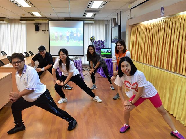 โครงการเสริมสร้างสุขภาวะภายในองค์กร Good Health Well – Being : BMI Challenge 