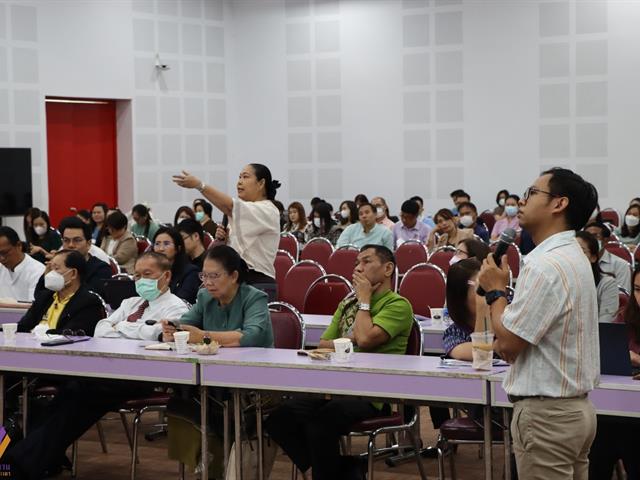 กองแผนงาน ดำเนินโครงการประชุมเชิงปฏิบัติการจัดทำแผนพัฒนาความเป็นเลิศ ระยะ 20 ปี มหาวิทยาลัยพะเยา (ประจำปีงบประมาณ พ.ศ. 2567 - 2586)