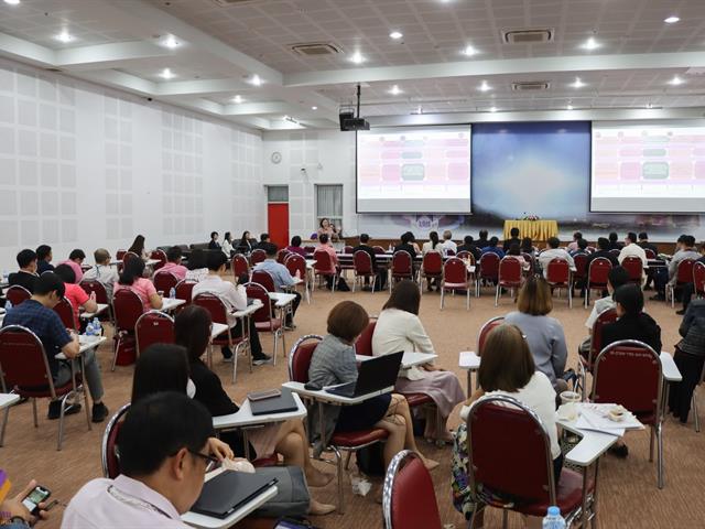 กองแผนงาน ดำเนินโครงการประชุมเชิงปฏิบัติการจัดทำแผนพัฒนาความเป็นเลิศ ระยะ 20 ปี มหาวิทยาลัยพะเยา (ประจำปีงบประมาณ พ.ศ. 2567 - 2586)