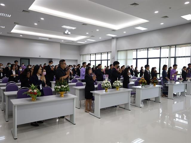 วิทยาลัยการศึกษา เข้าร่วมโครงการไหว้ครู ประจำปีการศึกษา 2566 ณ มหาวิทยาลัยพะเยา วิทยาเขตเชียงราย