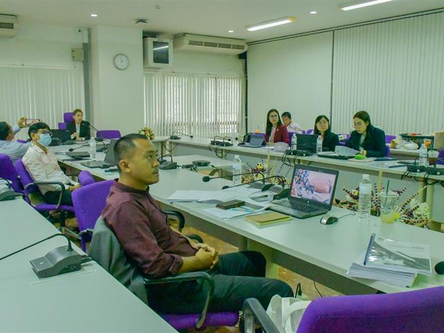 ภาพบรรยากาศการเรียนการสอนรายวิชา 176821 การส่งเสริมและพัฒนาคุณภาพการจัดการศึกษาตามมาตรฐานการศึกษา สำหรับนิสิตระดับปริญญาเอก