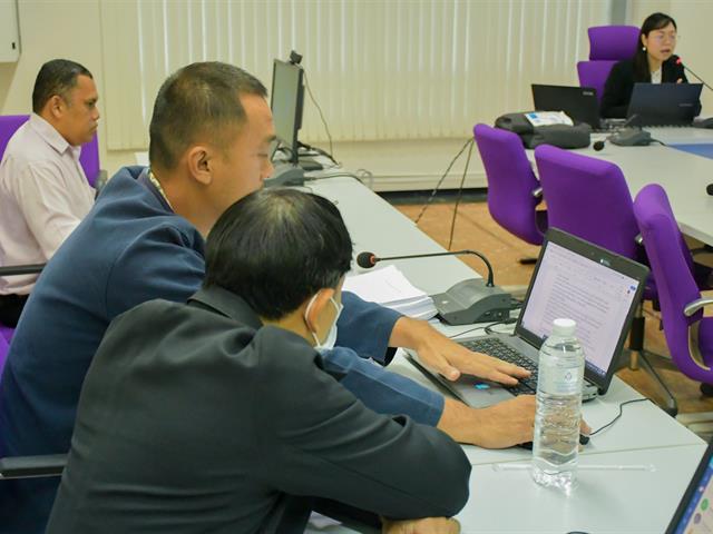 ภาพบรรยากาศการเรียนการสอนรายวิชา 176821 การส่งเสริมและพัฒนาคุณภาพการจัดการศึกษาตามมาตรฐานการศึกษา สำหรับนิสิตระดับปริญญาเอก