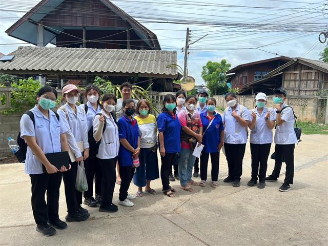 คณะสหเวชศาสตร์ จัดกิจกรรมลงพื้นที่เพื่อสำรวจปัญหาสุขภาพชุมชน 