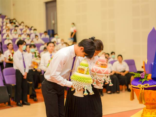 The white coat and pinning ceremony for community health students in academic year 2023
