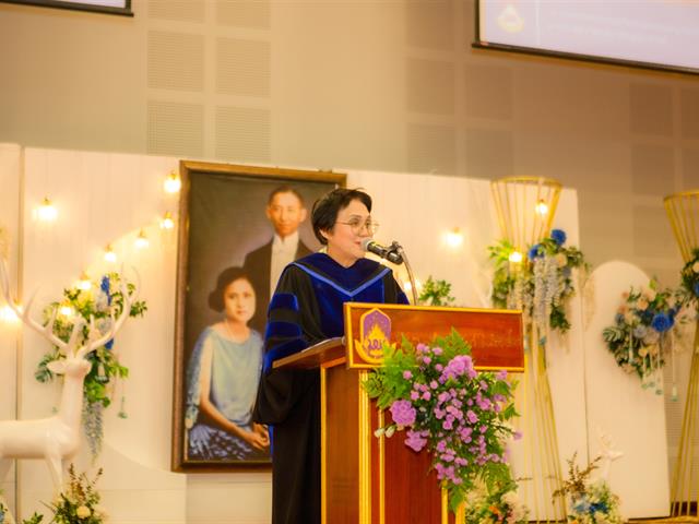 The white coat and pinning ceremony for community health students in academic year 2023