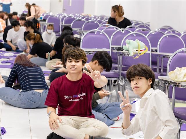 วิศวฯ จัดกิจกรรมอบรมเชิงปฏิบัติการวาดอักษรฝักขามพะเยาบนเสื้อยืด