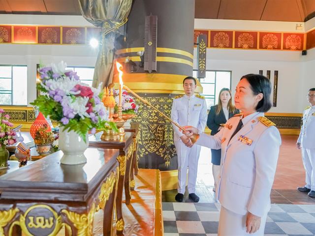 วิทยาลัยการศึกษา ร่วมพิธีวันสถาปนามหาวิทยาลัยพะเยา ครบรอบ 13 ปี