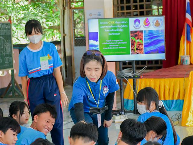 วิทยาลัยการศึกษา ดำเนินโครงการพัฒนาสื่อนวัตกรรมการศึกษาเพื่อส่งเสริมการเรียนรู้ตลอดชีวิตในสถานศึกษา ณ โรงเรียนบ้านใหม่ปางค่า (ภูลังกาอนุสรณ์)