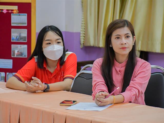 วิทยาลัยการศึกษา ดำเนินโครงการพัฒนาสื่อนวัตกรรมการศึกษาเพื่อส่งเสริมการเรียนรู้ตลอดชีวิตในสถานศึกษา ณ โรงเรียนบ้านใหม่ปางค่า (ภูลังกาอนุสรณ์)