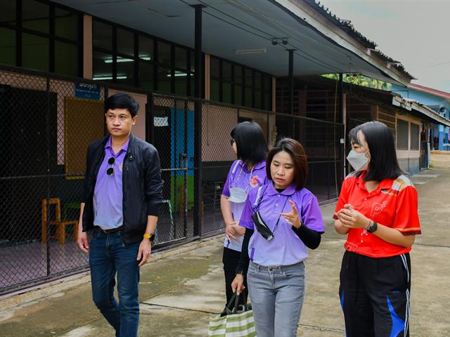 วิทยาลัยการศึกษา ดำเนินโครงการพัฒนาสื่อนวัตกรรมการศึกษาเพื่อส่งเสริมการเรียนรู้ตลอดชีวิตในสถานศึกษา ณ โรงเรียนบ้านใหม่ปางค่า (ภูลังกาอนุสรณ์)