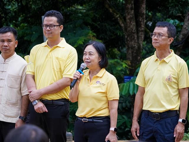 โครงการ UP CSV มหาวิทยาลัยพะเยา ศูนย์การเรียนตำรวจตระเวนชายแดนอินทรีอาสา (บ้านห้วยปุ้ม) 