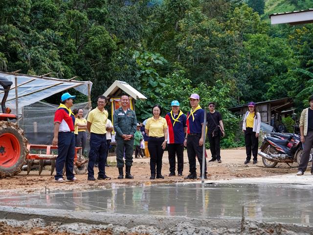 โครงการ UP CSV มหาวิทยาลัยพะเยา ศูนย์การเรียนตำรวจตระเวนชายแดนอินทรีอาสา (บ้านห้วยปุ้ม) 