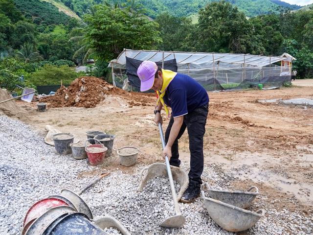 โครงการ UP CSV มหาวิทยาลัยพะเยา ศูนย์การเรียนตำรวจตระเวนชายแดนอินทรีอาสา (บ้านห้วยปุ้ม) 