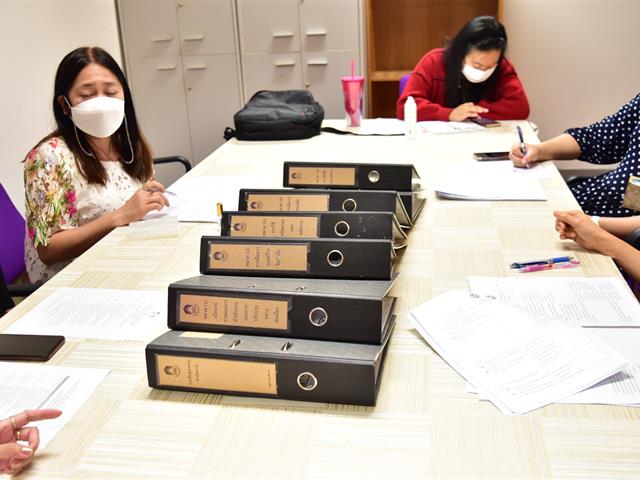 ประชุมเตรียมความพร้อมรับการตรวจประเมินสำนักงานสีเขียว Green Office ปีงบประมาณ 2566