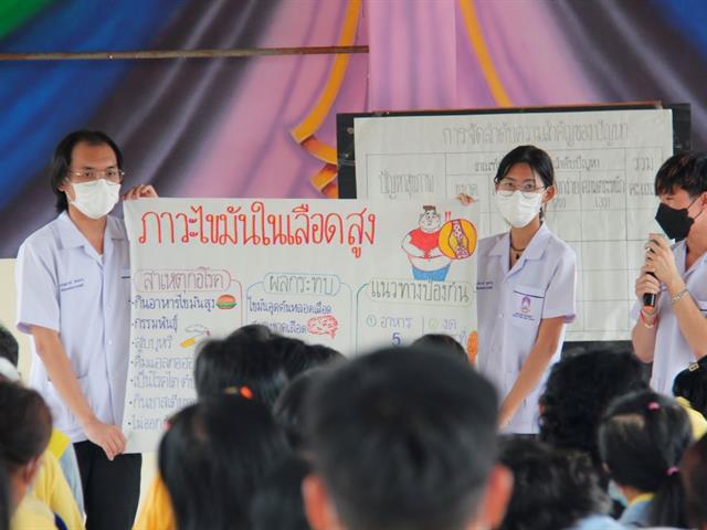 สาขาเทคนิคการแพทย์ คณะสหเวชศาสตร์ ลงพื้นที่ เพื่อจัดการวางแผนตรวจคัดกรองสุขภาพ ของชาวบ้าน ณ วัดศรีบังวัน อ.แม่ใจ จ.พะเยา