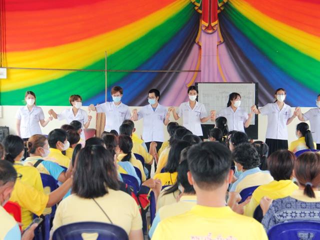 สาขาเทคนิคการแพทย์ คณะสหเวชศาสตร์ ลงพื้นที่ เพื่อจัดการวางแผนตรวจคัดกรองสุขภาพ ของชาวบ้าน ณ วัดศรีบังวัน อ.แม่ใจ จ.พะเยา