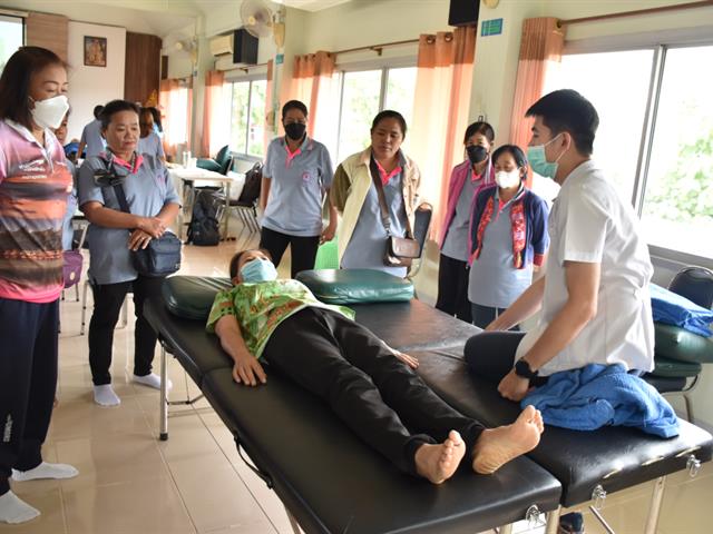 คณะสหเวชศาสตร์ จัดโครงการรูปแบบการศึกษา หลักสูตรระยะสั้น (Non-Degree) “การพัฒนาทักษะของบุคลากรที่ดูแลผู้สูงอายุและบุคลากรในหน่ วยบริการปฐมภูมิ"