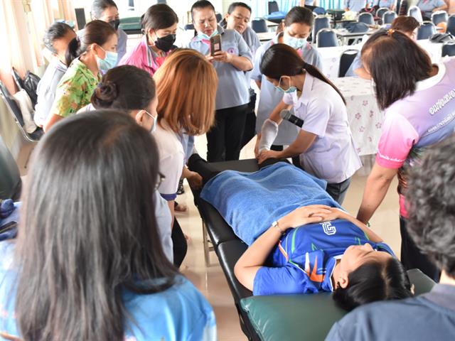 คณะสหเวชศาสตร์ จัดโครงการรูปแบบการศึกษา หลักสูตรระยะสั้น (Non-Degree) “การพัฒนาทักษะของบุคลากรที่ดูแลผู้สูงอายุและบุคลากรในหน่ วยบริการปฐมภูมิ"