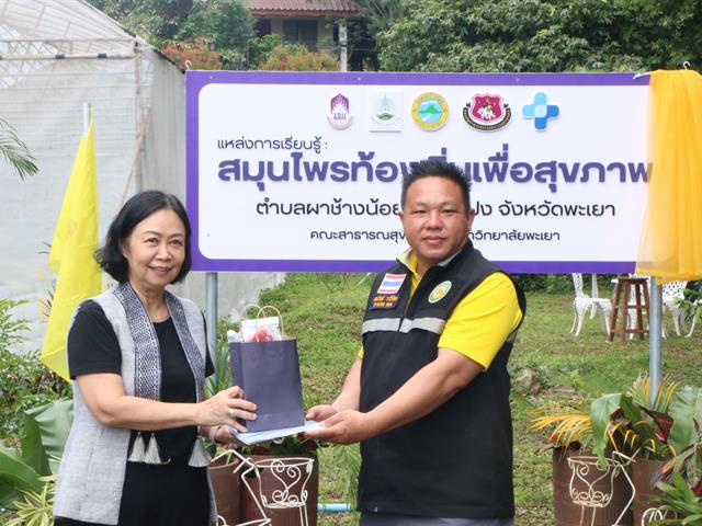 School of Public Health, University of Phayao, Establish Local Herbal Learning Center for Health