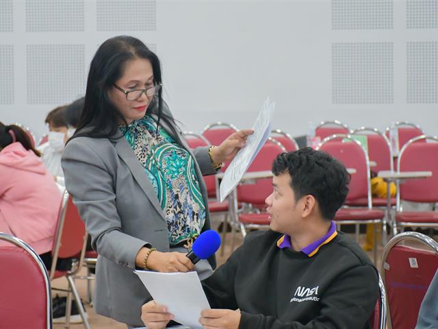 วิทยาลัยการศึกษา ดำเนินโครงการพัฒนาภาษาอังกฤษเพื่อการสื่อสารสำหรับนิสิตผ่านสื่อดิจิทัล