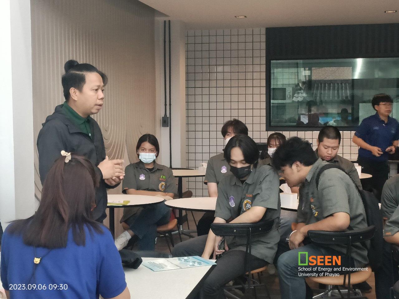 SEEN students partaken to inspect and assess the quality of wastewater