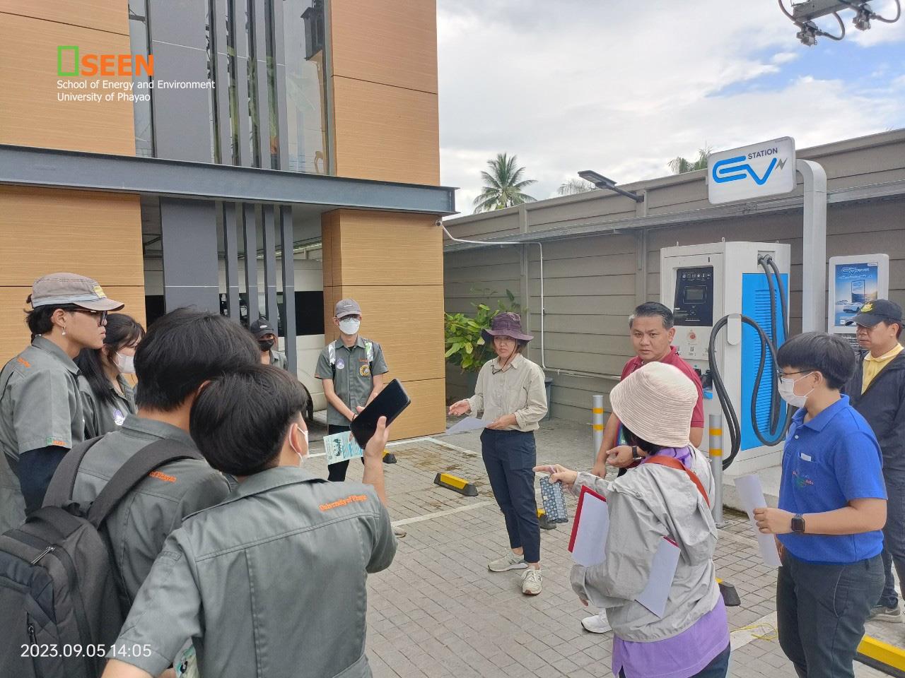 SEEN students partaken to inspect and assess the quality of wastewater