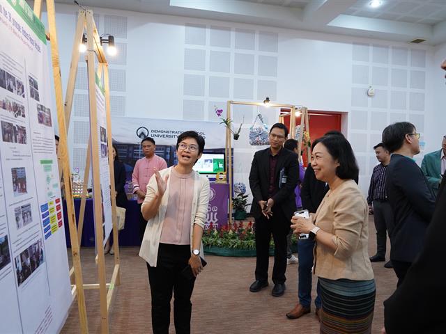 SHOW & SHARE UP-GREEN 2023 การพัฒนากายภาพและสิ่งแวดล้อม สู่การเป็นมหาวิทยาลัยต้นแบบในการสร้างความยั่งยืน