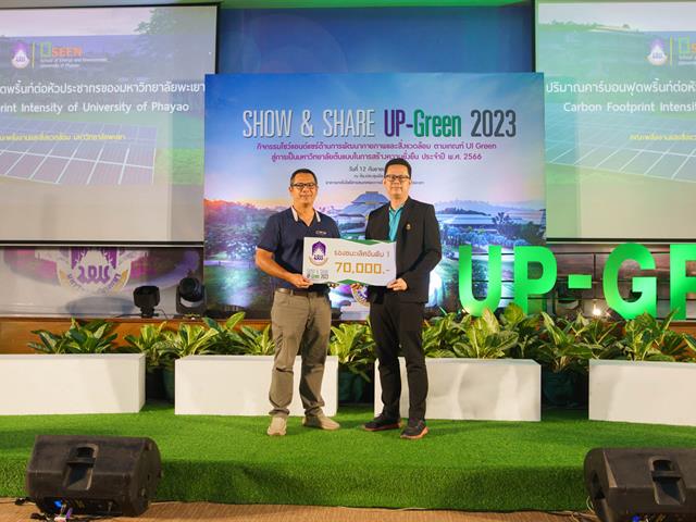 กองอาคารสถานที่ มหาวิทยาลัยพะเยา UPWECAN UI GREEN