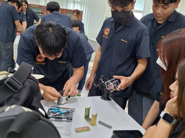 วิศวกรรมไฟฟ้า มพ. จัดกิจกรรม “อบรมเชิงปฏิบัติการพัฒนาทักษะการพันหม้อแปลงไฟฟ้าขนาดเล็ก”