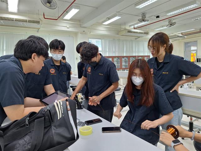 วิศวกรรมไฟฟ้า มพ. จัดกิจกรรม “อบรมเชิงปฏิบัติการพัฒนาทักษะการพันหม้อแปลงไฟฟ้าขนาดเล็ก”