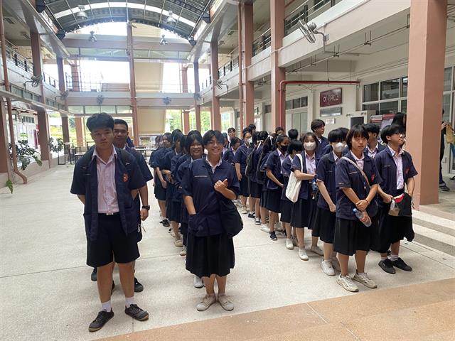 คณะวิศวกรรมศาสตร์ มพ. ให้การต้อนรับ คณะครูและนักเรียน โรงเรียน อบจ. เชียงราย เข้าโครงการอบรมเชิงปฏิบัติการ