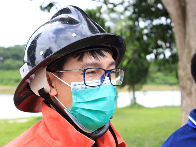 ซ้อมแผนดับเพลิงและอพยพหนีไฟ
